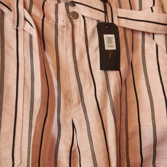 New Authentic Rag & Bone pink claudia striped pants - Picture 4 of 8